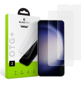 TEMPERED GLASS GLASTIFY OTG+ 2-PACK GALAXY S23 CLEAR