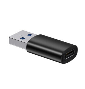 Baseus Ingenuity Series Mini USB 3.1 OTG to USB Type C adapter black (ZJJQ000101)
