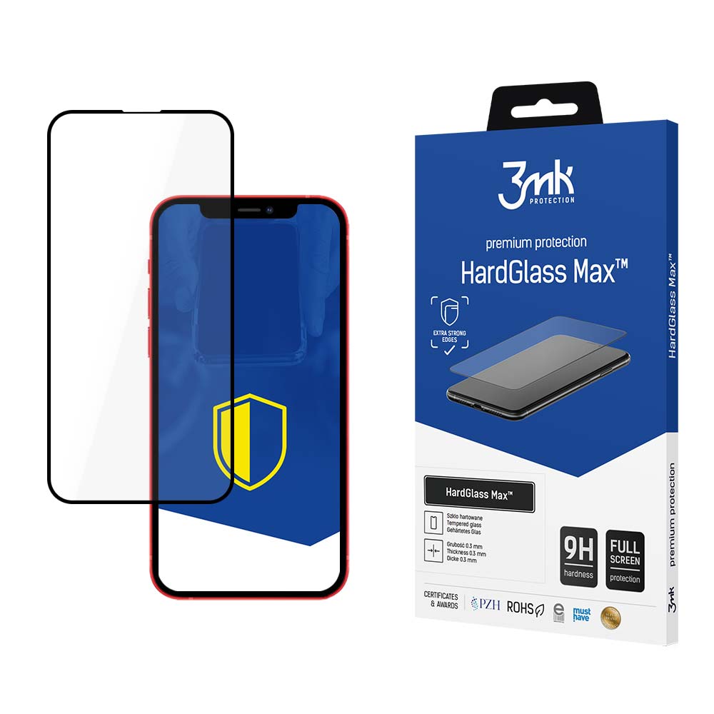 Apple iPhone 13/13 Pro - 3mk HardGlass Max Black