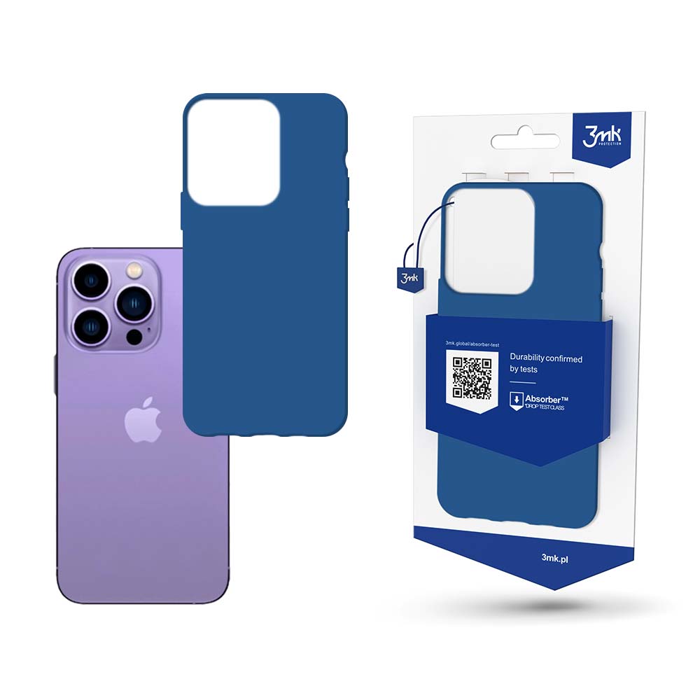 Apple iPhone 14 Pro Max - 3mk Matt Case blueb