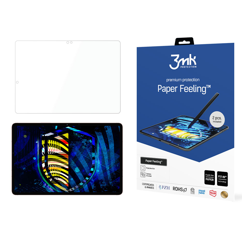 Samsung Galaxy Tab S7+ - up to 13" 3mk Paper Feeling