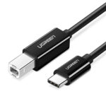 Ugreen printer cable USB-C - USB-B 480Mb/s 2m black (US241)