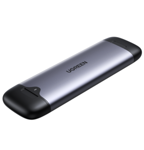 Ugreen Pocket Drive Enclosure M.2 M-Key (USB-C / USB-A 10Gb/s) gray (CM353)
