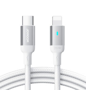 Joyroom cable USB C - Lightning 20W A10 Series 2 m white (S-CL020A10)