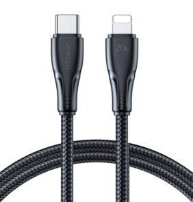 Joyroom USB C - Lightning 20W Surpass Series cable for fast charging and data transfer 2 m black (S-CL020A11)