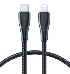 Joyroom USB C - Lightning 20W Surpass Series cable for fast charging and data transfer 1.2 m black (S-CL020A11)