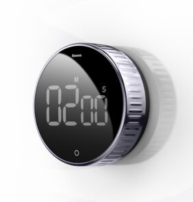 Baseus Heyo rotary timer electronic timer black timer (ACDJS-01)