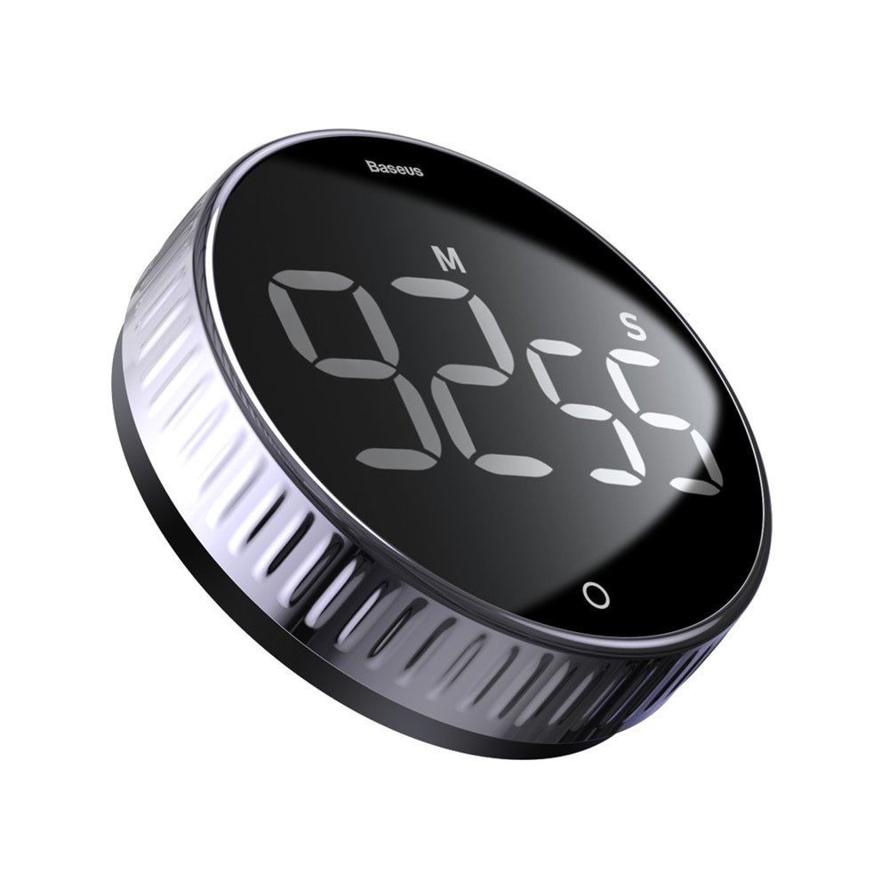 Baseus Heyo rotary timer electronic timer black timer (ACDJS-01)