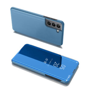 Clear View Case flip cover for Samsung Galaxy S22 blue