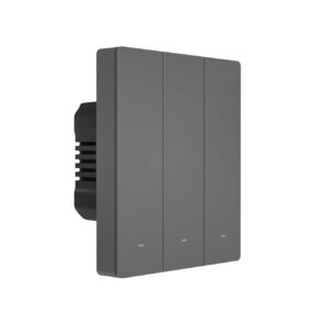 Sonoff Smart 3-Channel Wi-Fi Wall Switch Black (M5-3C-80)