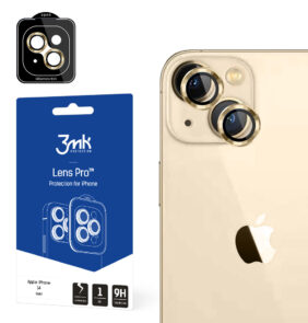 Apple iPhone 14 - 3mk Lens Protection Pro Gold