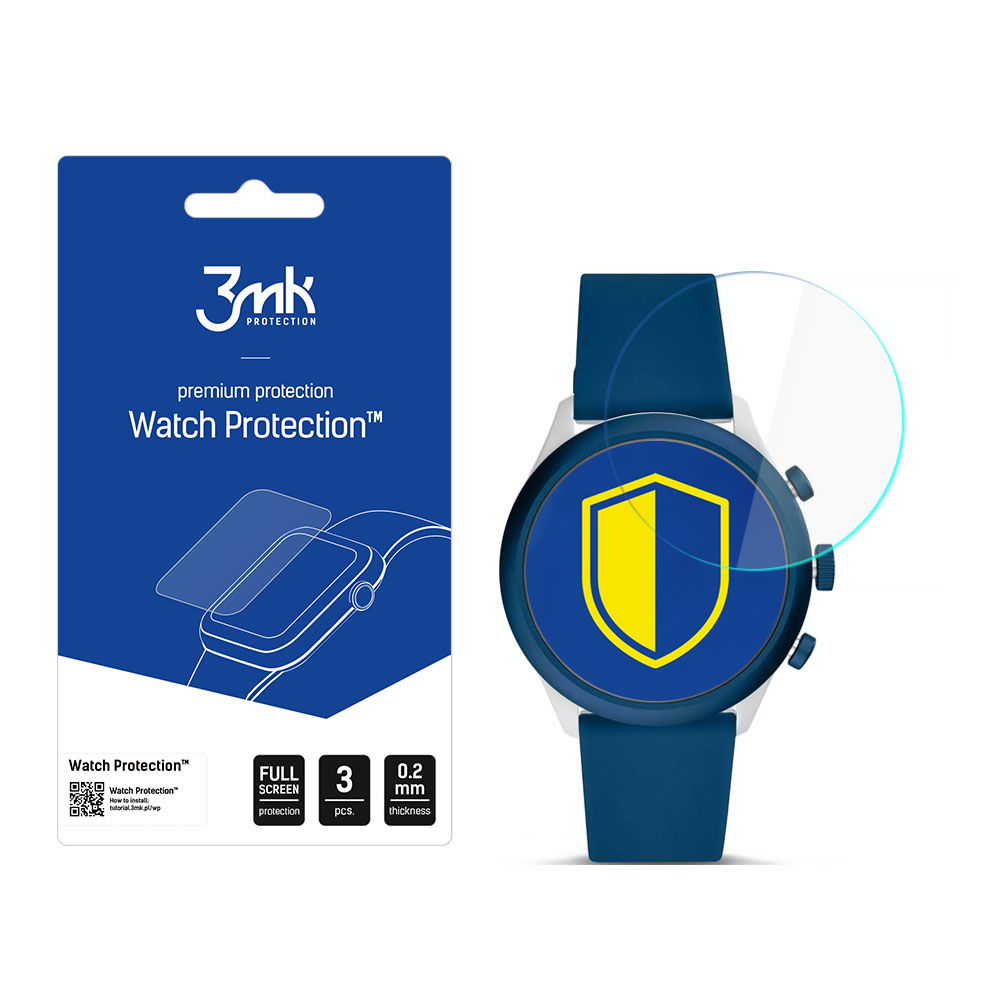Fossil Sport 43mm - 3mk Watch Protection FlexibleGlass