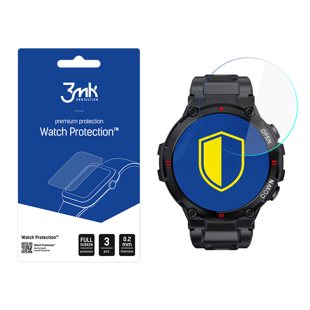 Garett Sport Tactic - 3mk Watch Protection FlexibleGlass