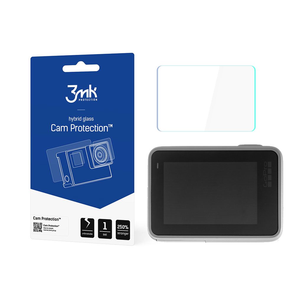 GoPro HERO 7 White/Silver - 3mk Cam Protection