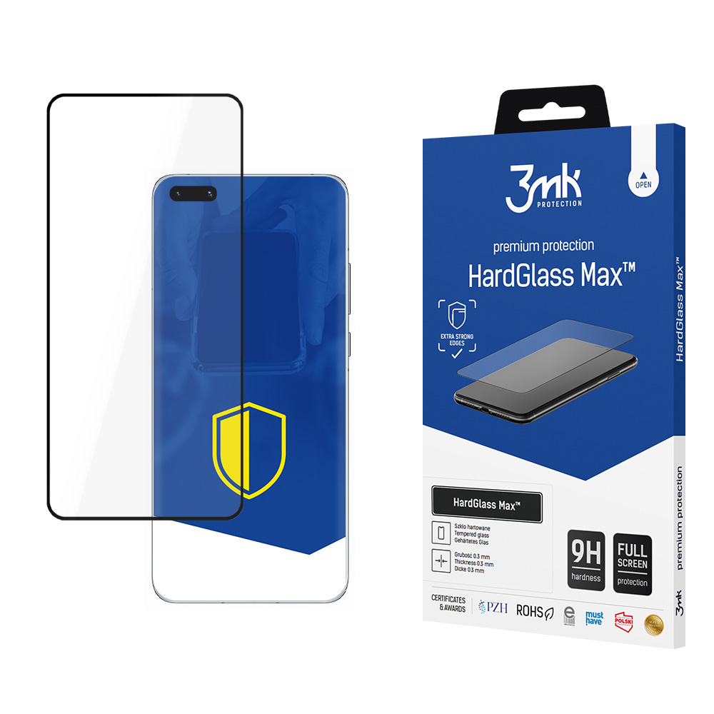 Huawei P40 Pro/P40 Pro+ - 3mk HardGlass Max Black