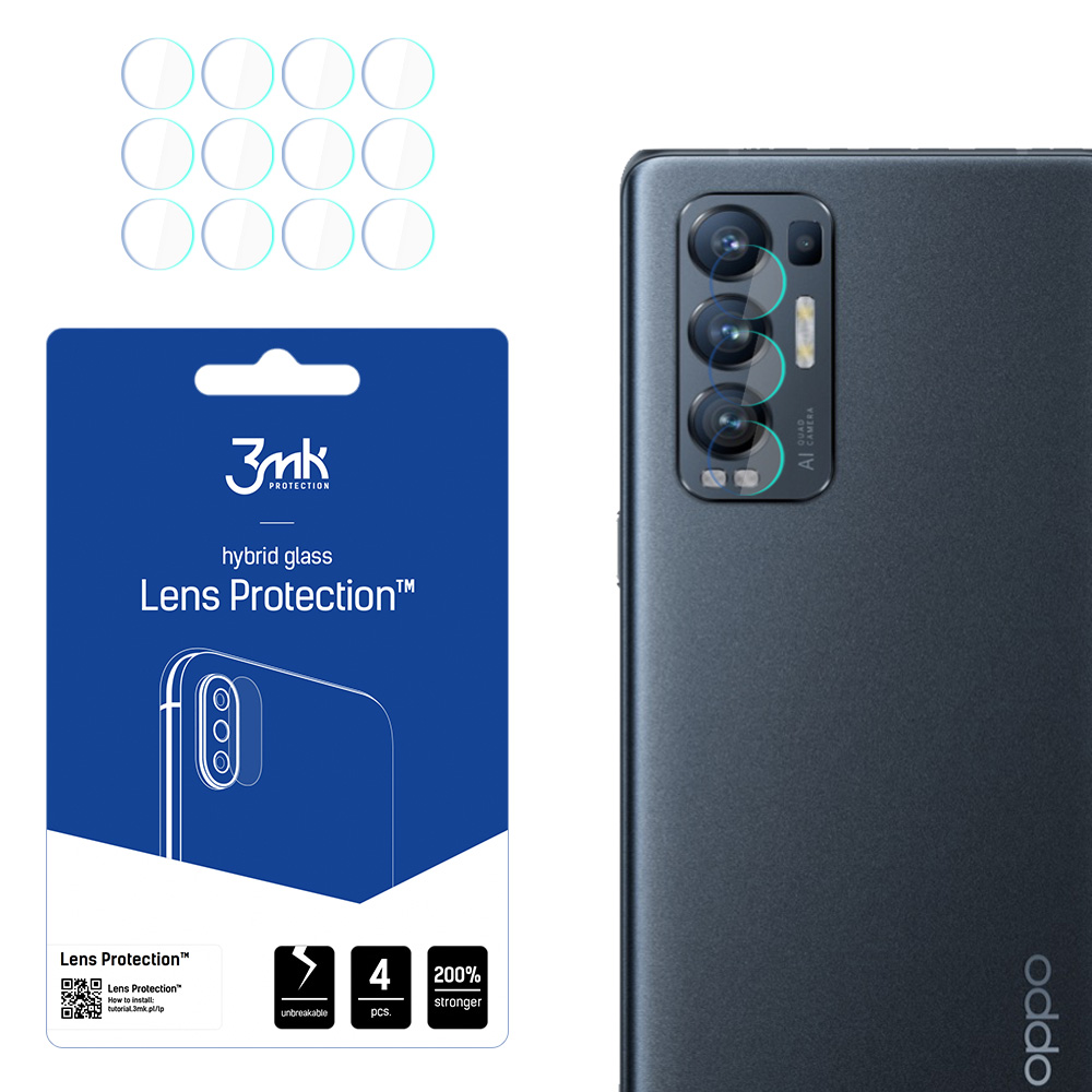 Oppo Find X3 Neo 5G - 3mk Lens Protection