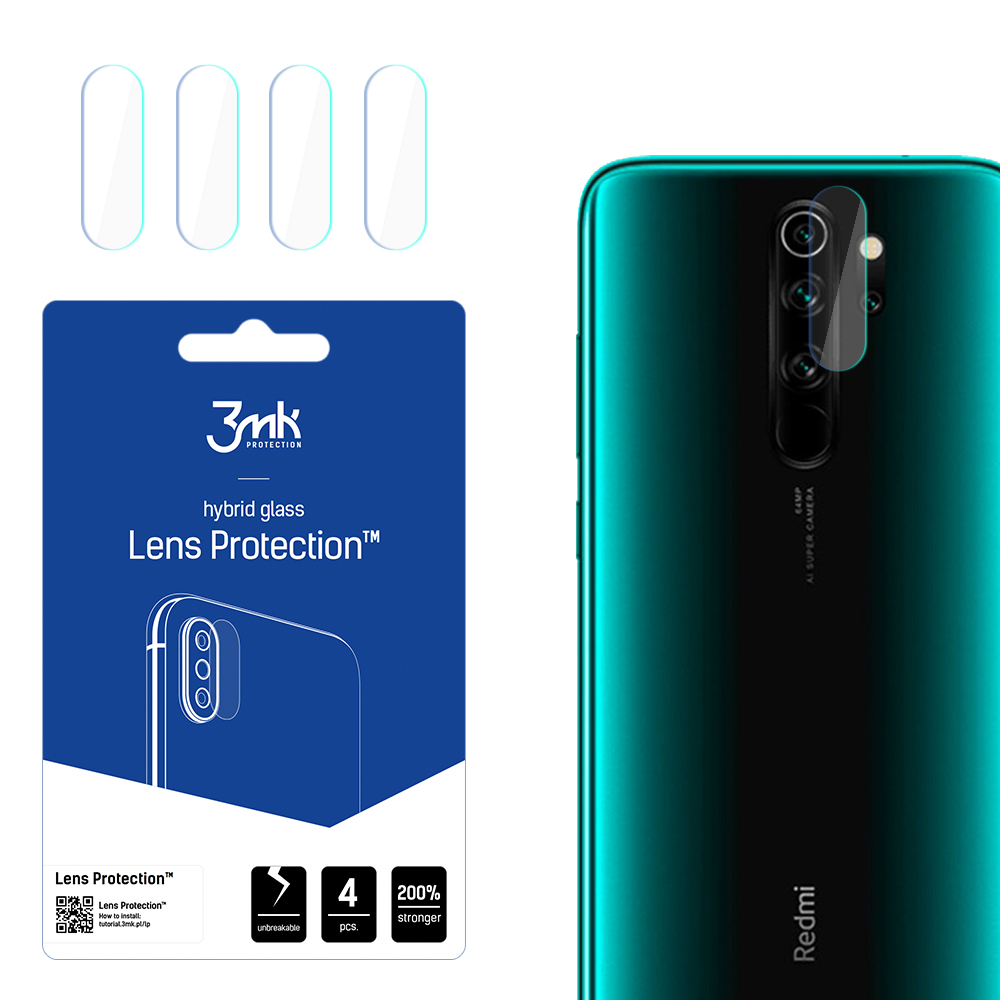 Xiaomi Redmi Note 8 Pro - 3mk Lens Protection
