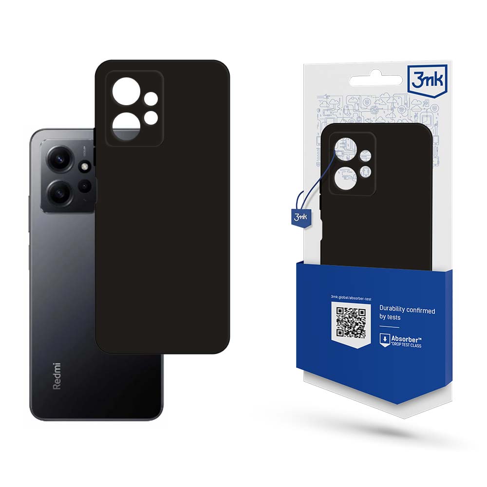 Redmi Note 12 4G - 3mk Matt Case black