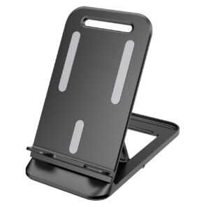 Universal foldable standing stand - black