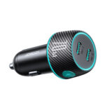 Car charger 2x USB C 70W with LED backlight Joyroom JR-CCN02 | black