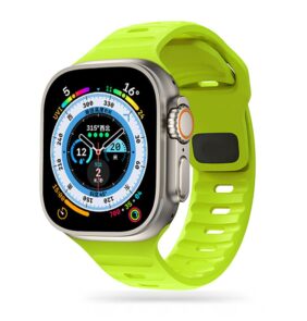 TECH-PROTECT ICONBAND LINE APPLE WATCH 4 / 5 / 6 / 7 / 8 / 9 / SE / ULTRA 1 / 2  (42 / 44 / 45 / 49 MM) LIME