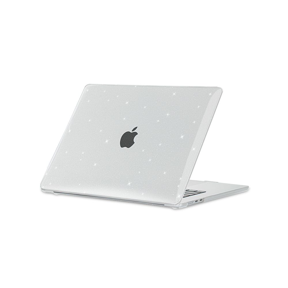 TECH-PROTECT SMARTSHELL MACBOOK AIR 15 2023 GLITTER CLEAR