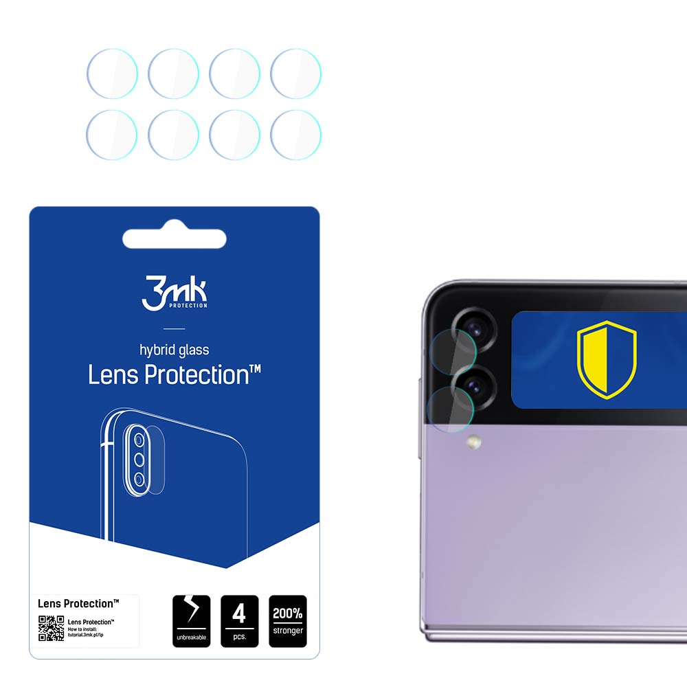 Samsung Galaxy Z Flip 5 (Front) - 3mk Lens Protection