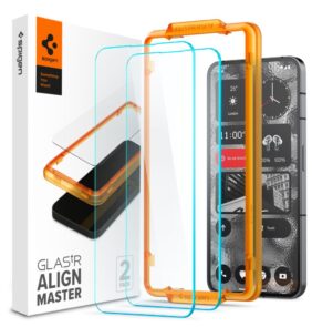 TEMPERED GLASS SPIGEN ALM GLAS.TR 2-PACK NOTHING PHONE 2 CLEAR