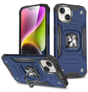 Wozinsky Ring Armor iPhone 15 Plus iPhone 15 Plus Ring Armor Case - Blue