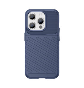 Armored iPhone 15 Pro Thunder Case - blue