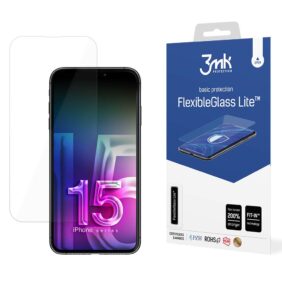 Apple iPhone 15 - 3mk FlexibleGlass Lite
