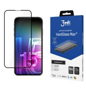Apple iPhone 15 Pro Max - 3mk HardGlass Max Black