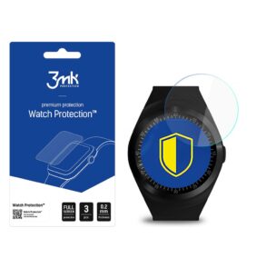 Media-Tech Round Watch GSM MT855 - 3mk Watch Protection FlexibleGlass