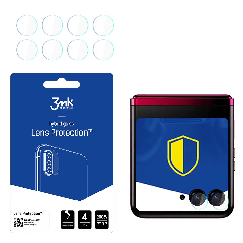 Motorola Razr 40 Ultra/Razr+ 2023 (front) - 3mk Lens Protection