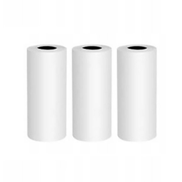 Set of paper rolls for mini thermal printer cat HURC9 - 3 pcs.
