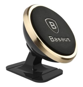 Baseus 360º magnetic cockpit car holder (Overseas Edition) - gold
