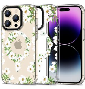TECH-PROTECT MAGMOOD MAGSAFE IPHONE 15 PRO MAX WHITE DAISY