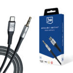 Accessories - 3mk AUX Cable USB-C - Jack 3