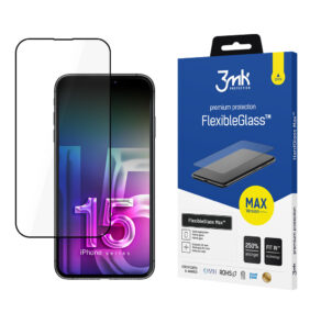 Apple iPhone 15 Plus - 3mk FlexibleGlass Max™