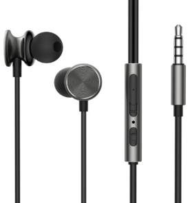 Joyroom Wired Series JR-EW03 wired in-ear headphones - dark gray