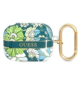 Guess GUAPHHFLN AirPods Pro cover green/green Flower Strap Collection