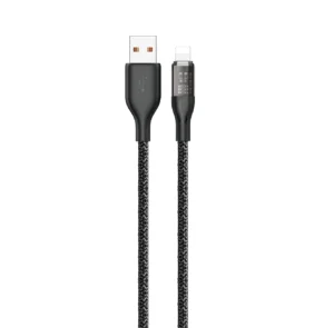 Fast charging cable 30W 1m USB - Lightning Dudao L22L - gray