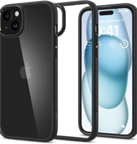 SPIGEN ULTRA HYBRID IPHONE 15 MATTE BLACK
