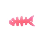 Fish-shaped headphone cable wrap - pink