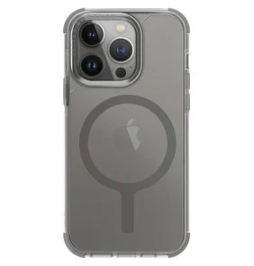 Uniq Combat iPhone 15 Pro 6.1" case Magclick Charging gray/frost gray