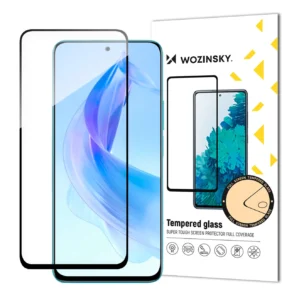 Durable Wozinsky Full Glue tempered glass for Honor 90 Lite/X50i