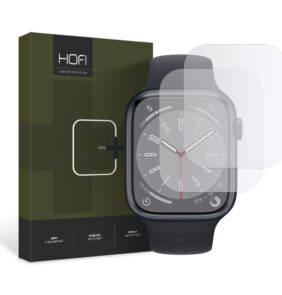 HYDROGEL FILM HOFI HYDROFLEX PRO+ 2-PACK APPLE WATCH 6 / 7 / 8 / 9 / SE 1 / 2 / 3 (40 / 41 MM) CLEAR