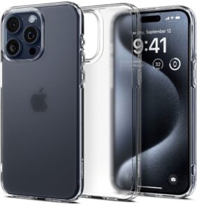 SPIGEN ULTRA HYBRID IPHONE 15 PRO FROST CLEAR