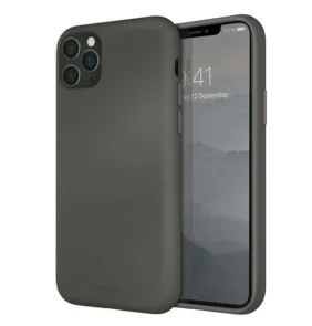 UNIQ etui Lino Hue iPhone 11 Pro Max szary/moss grey