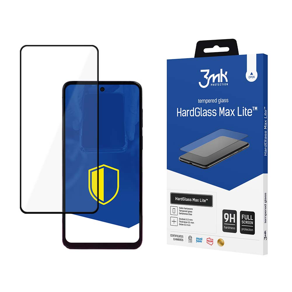 Redmi Note 12 Pro - 3mk HardGlass Max Lite Black